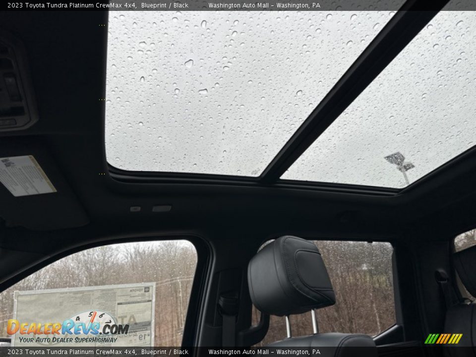 Sunroof of 2023 Toyota Tundra Platinum CrewMax 4x4 Photo #14