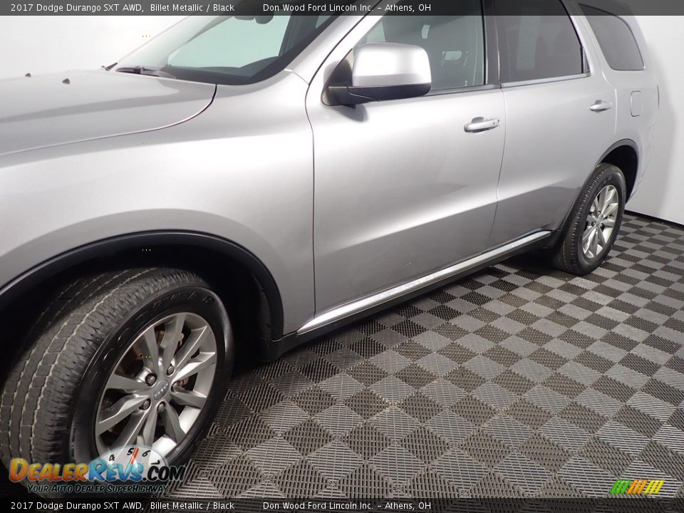 2017 Dodge Durango SXT AWD Billet Metallic / Black Photo #9