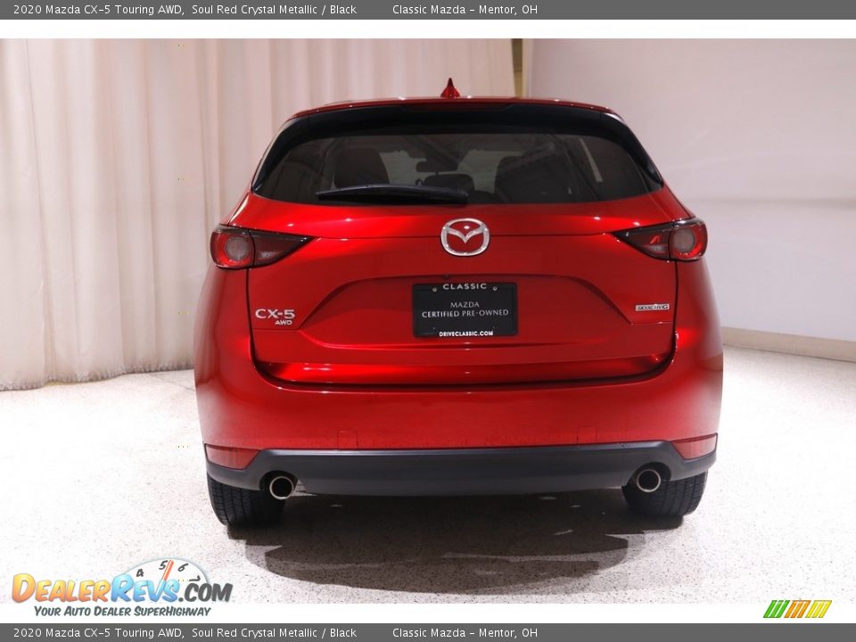 2020 Mazda CX-5 Touring AWD Soul Red Crystal Metallic / Black Photo #17