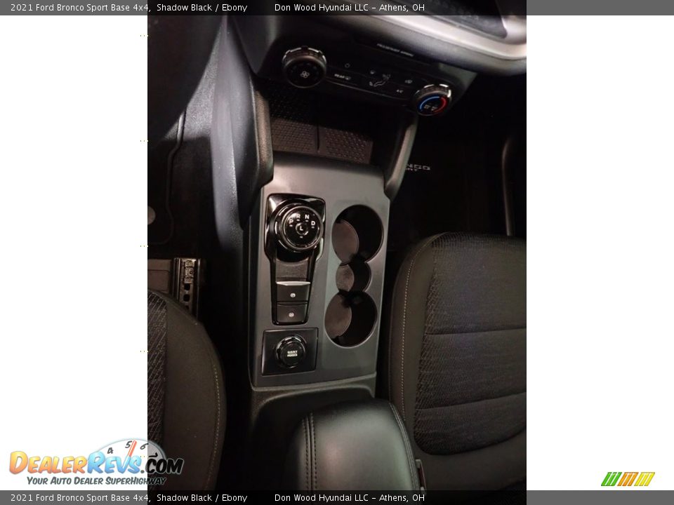 2021 Ford Bronco Sport Base 4x4 Shadow Black / Ebony Photo #30