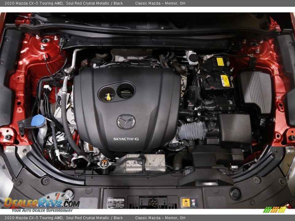 2020 Mazda CX-5 Touring AWD Soul Red Crystal Metallic / Black Photo #18