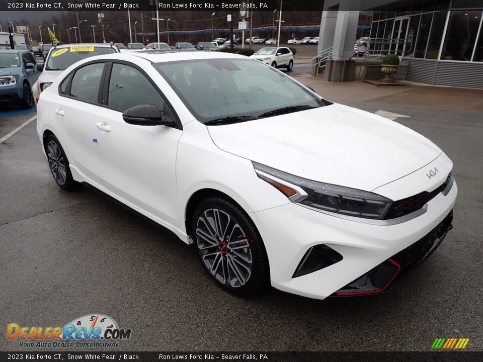 2023 Kia Forte GT Snow White Pearl / Black Photo #2