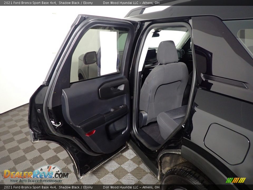 2021 Ford Bronco Sport Base 4x4 Shadow Black / Ebony Photo #32