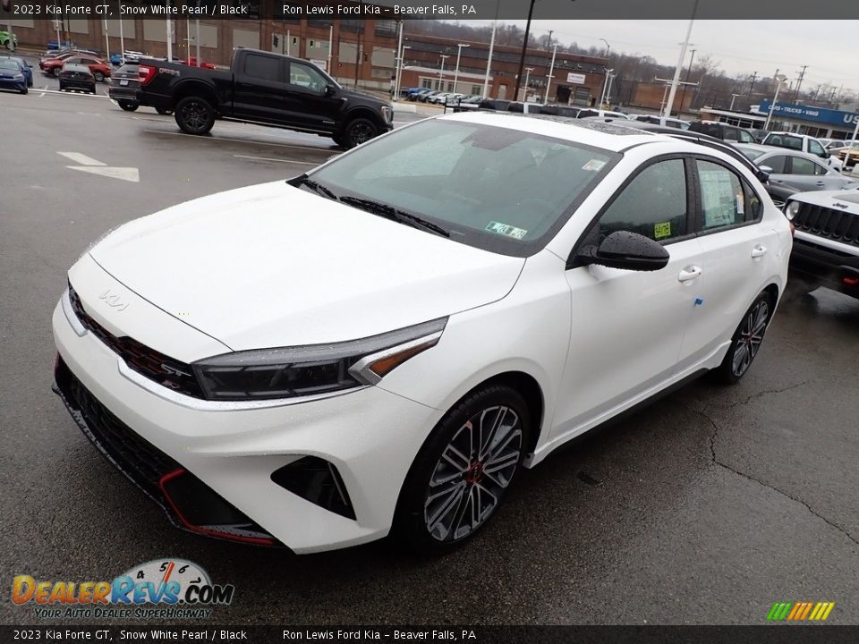 2023 Kia Forte GT Snow White Pearl / Black Photo #4