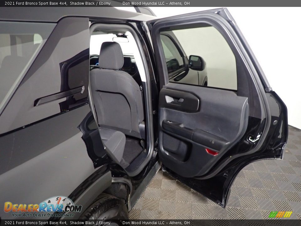 2021 Ford Bronco Sport Base 4x4 Shadow Black / Ebony Photo #34