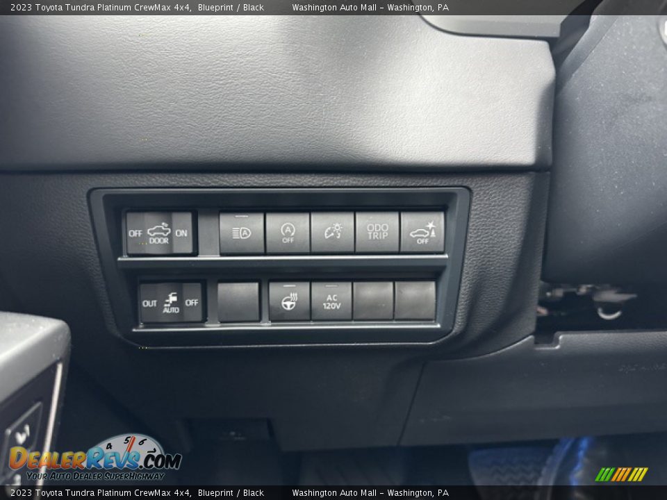 Controls of 2023 Toyota Tundra Platinum CrewMax 4x4 Photo #21