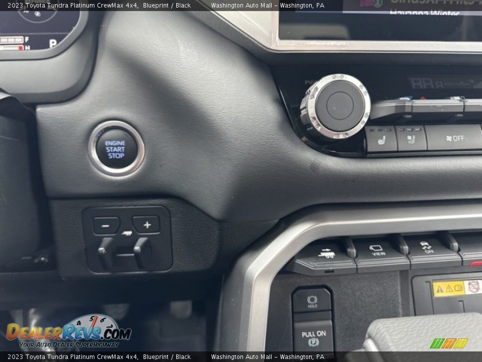 Controls of 2023 Toyota Tundra Platinum CrewMax 4x4 Photo #22