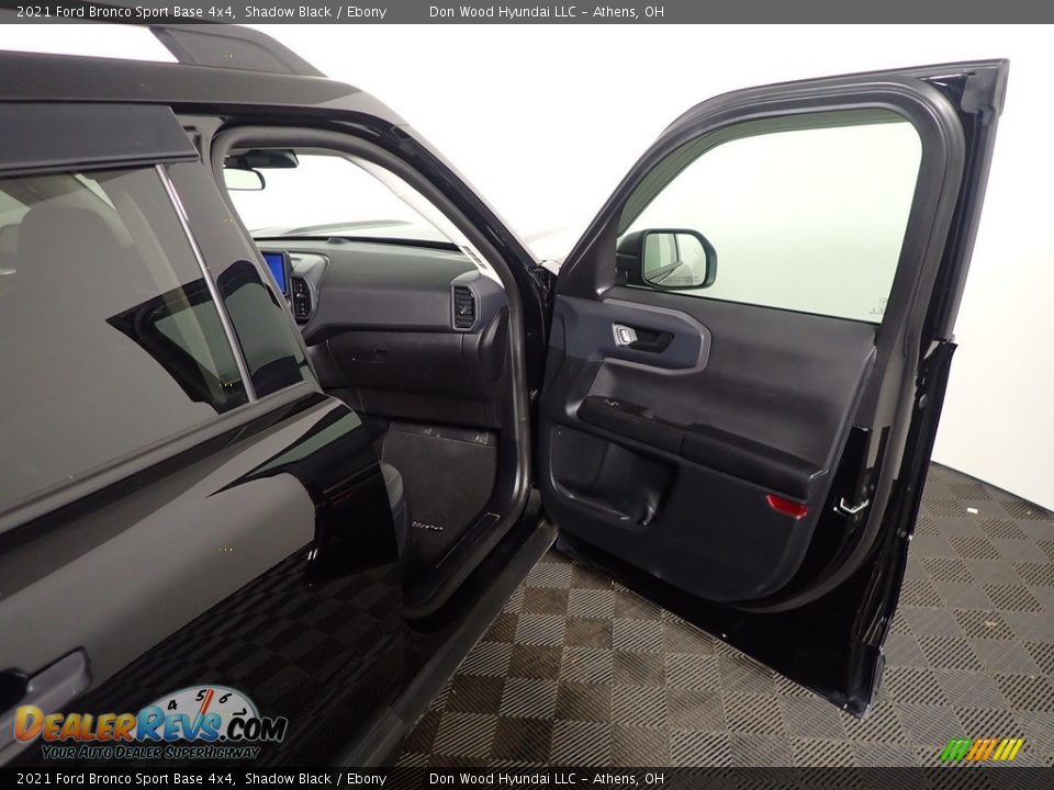 2021 Ford Bronco Sport Base 4x4 Shadow Black / Ebony Photo #36