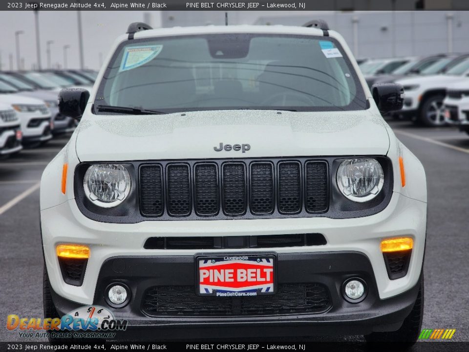 2023 Jeep Renegade Altitude 4x4 Alpine White / Black Photo #2