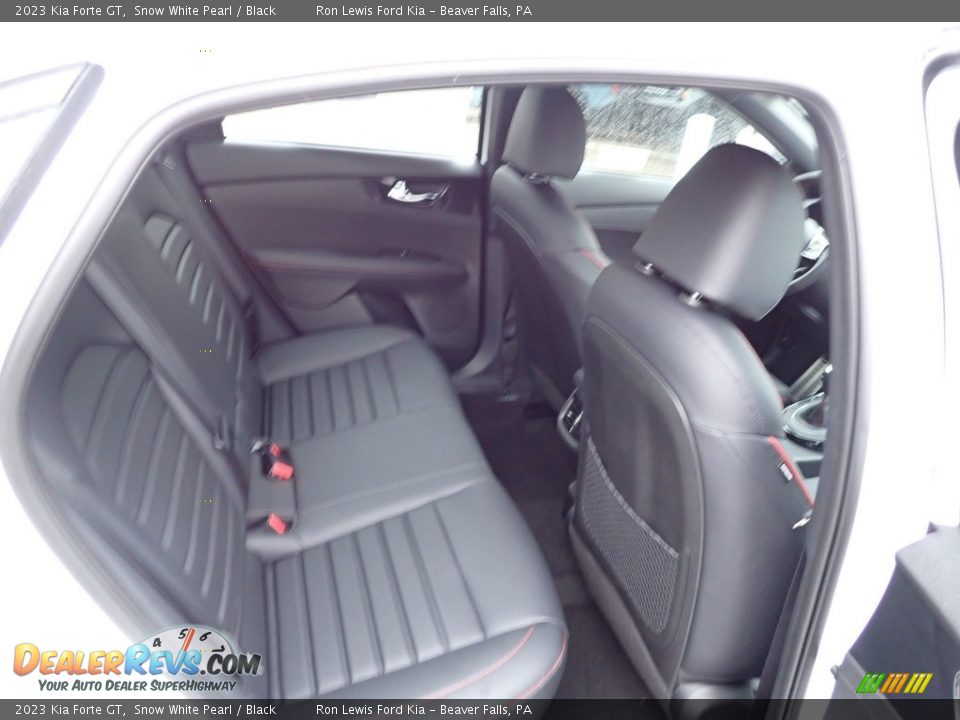 2023 Kia Forte GT Snow White Pearl / Black Photo #10