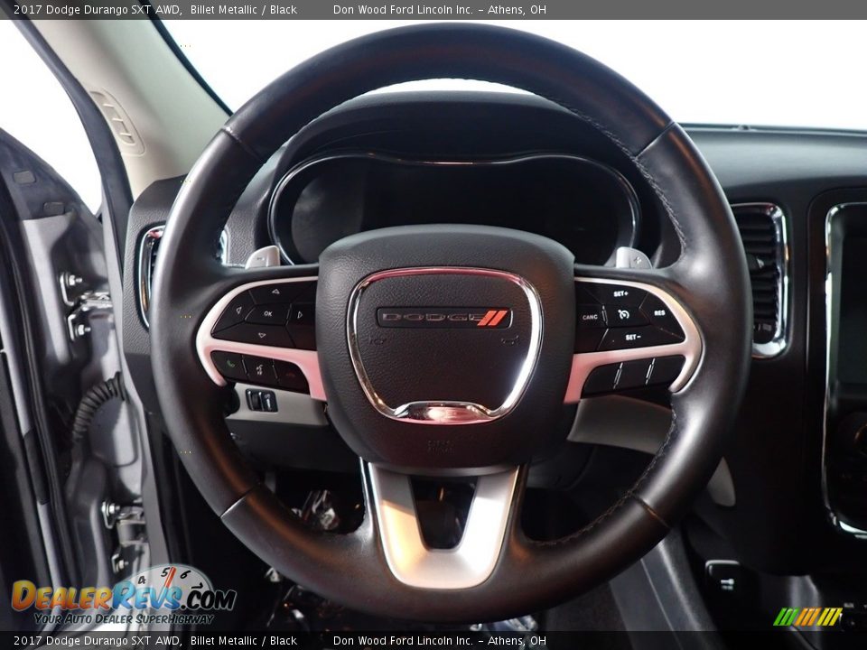 2017 Dodge Durango SXT AWD Billet Metallic / Black Photo #24