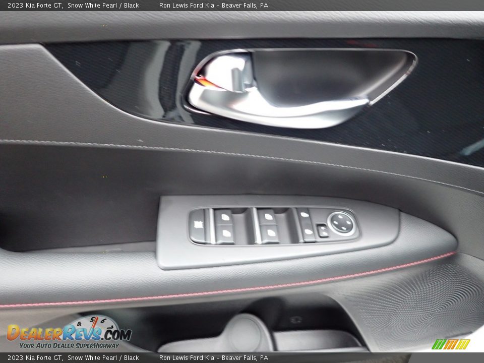 2023 Kia Forte GT Snow White Pearl / Black Photo #13