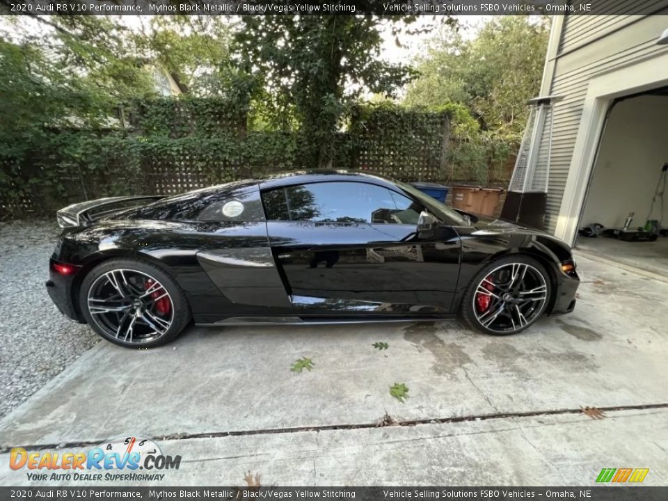 Mythos Black Metallic 2020 Audi R8 V10 Performance Photo #10