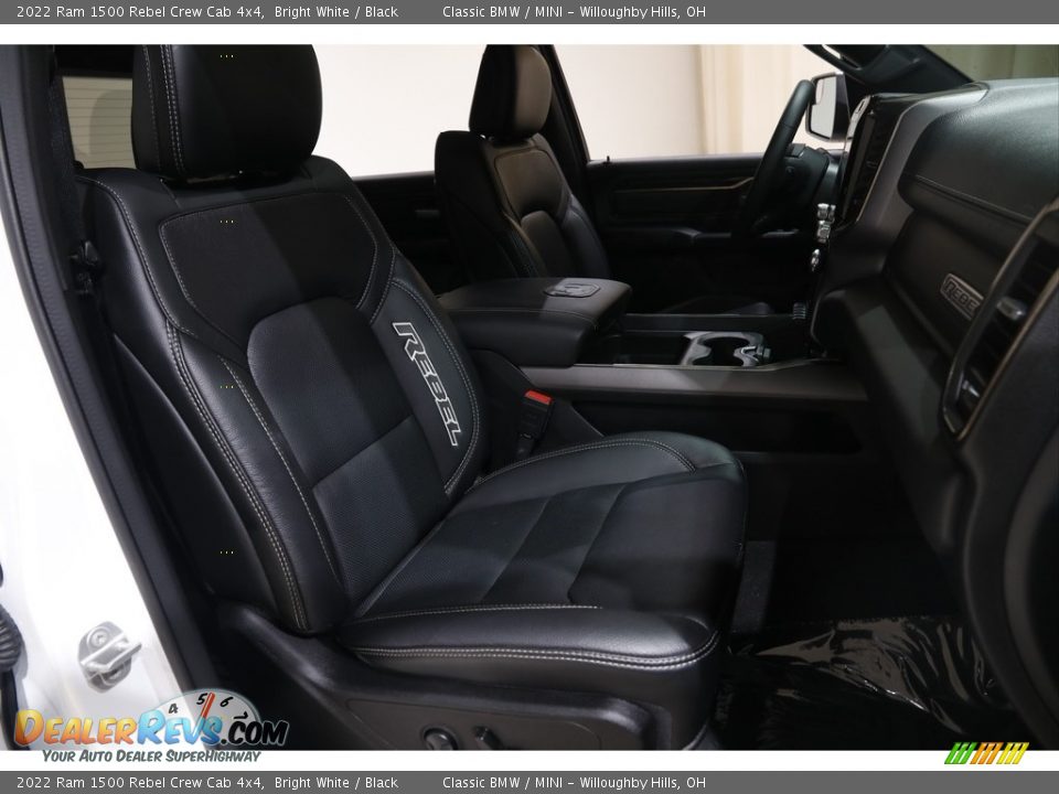 2022 Ram 1500 Rebel Crew Cab 4x4 Bright White / Black Photo #19