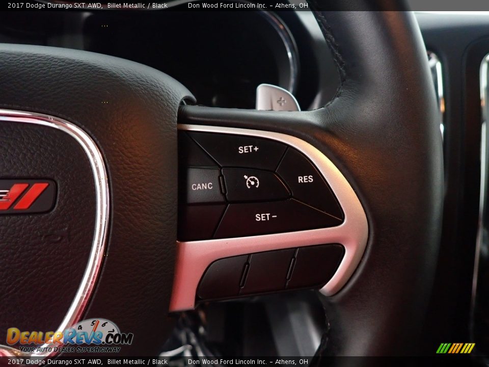 2017 Dodge Durango SXT AWD Billet Metallic / Black Photo #27