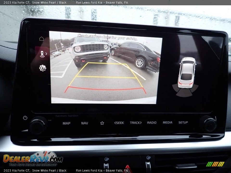 2023 Kia Forte GT Snow White Pearl / Black Photo #17