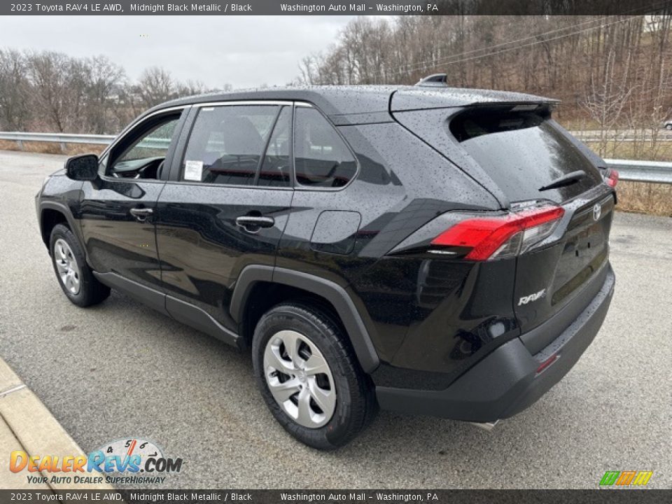 2023 Toyota RAV4 LE AWD Midnight Black Metallic / Black Photo #2