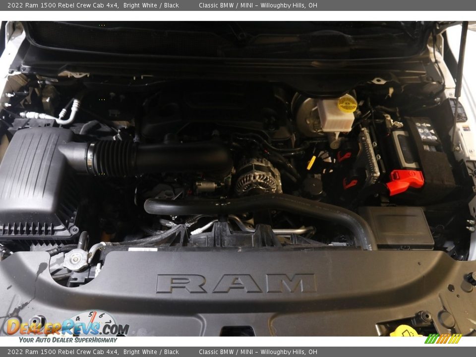 2022 Ram 1500 Rebel Crew Cab 4x4 Bright White / Black Photo #23