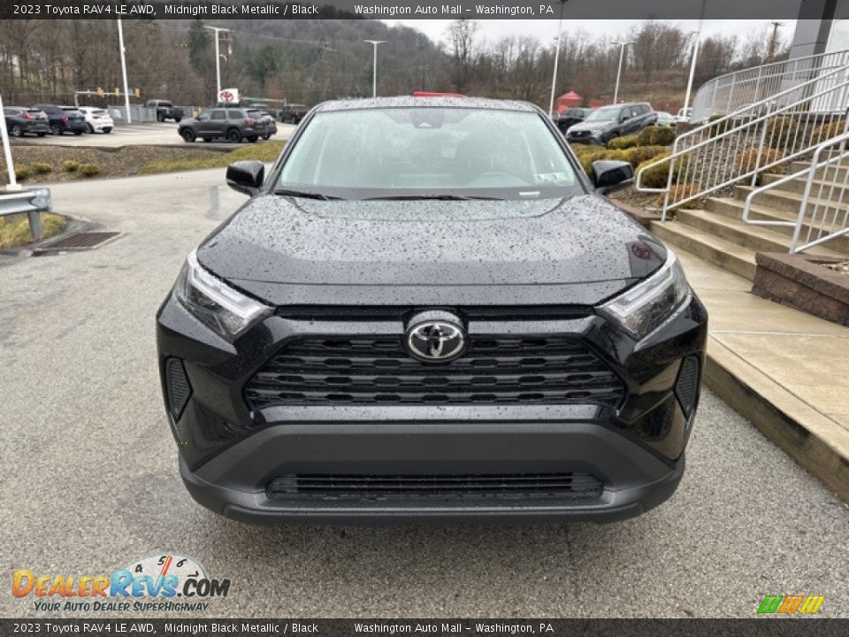 2023 Toyota RAV4 LE AWD Midnight Black Metallic / Black Photo #6