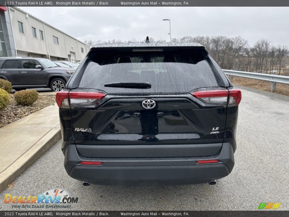 2023 Toyota RAV4 LE AWD Midnight Black Metallic / Black Photo #8