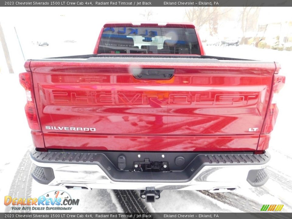 2023 Chevrolet Silverado 1500 LT Crew Cab 4x4 Radiant Red Tintcoat / Jet Black Photo #8