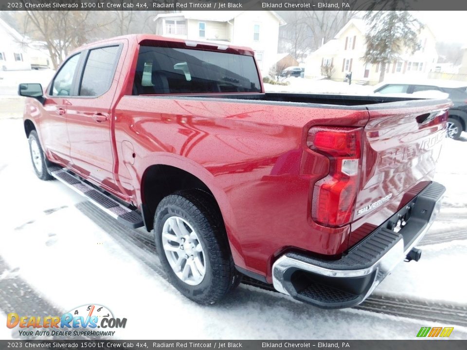 2023 Chevrolet Silverado 1500 LT Crew Cab 4x4 Radiant Red Tintcoat / Jet Black Photo #9