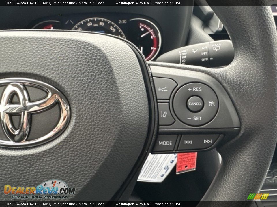 2023 Toyota RAV4 LE AWD Midnight Black Metallic / Black Photo #18