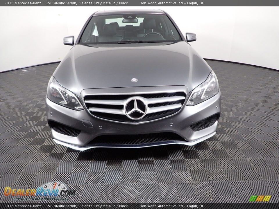 2016 Mercedes-Benz E 350 4Matic Sedan Selenite Grey Metallic / Black Photo #6