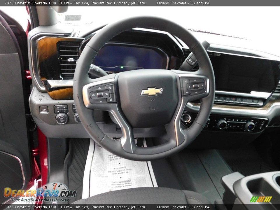 2023 Chevrolet Silverado 1500 LT Crew Cab 4x4 Radiant Red Tintcoat / Jet Black Photo #21