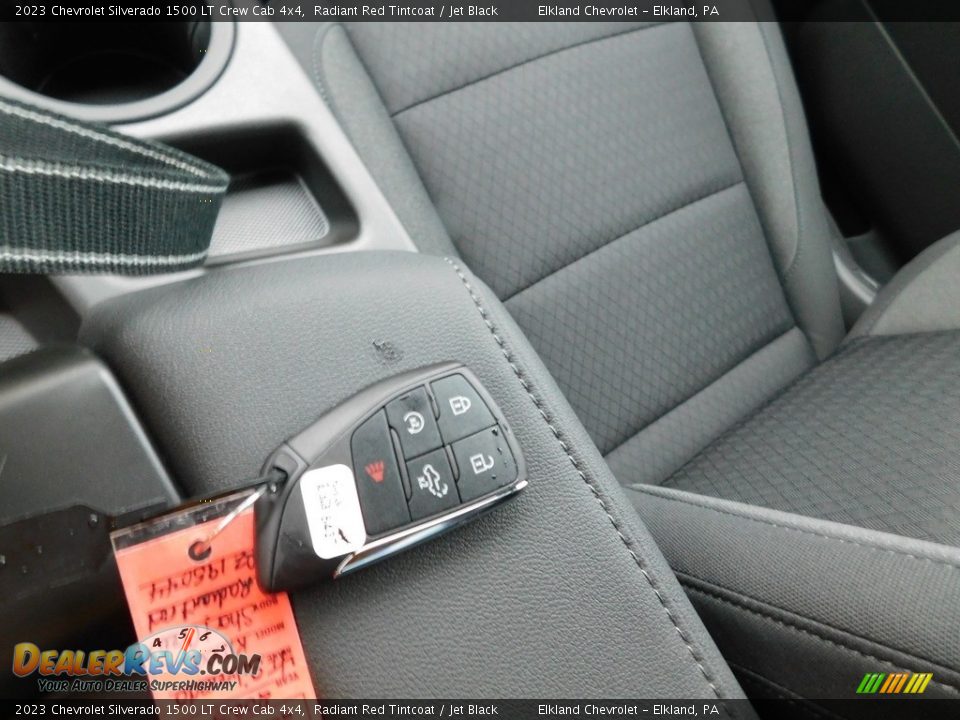 2023 Chevrolet Silverado 1500 LT Crew Cab 4x4 Radiant Red Tintcoat / Jet Black Photo #26