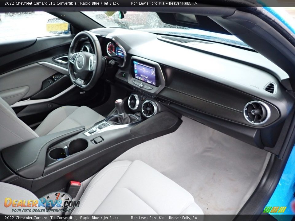 Jet Black Interior - 2022 Chevrolet Camaro LT1 Convertible Photo #11