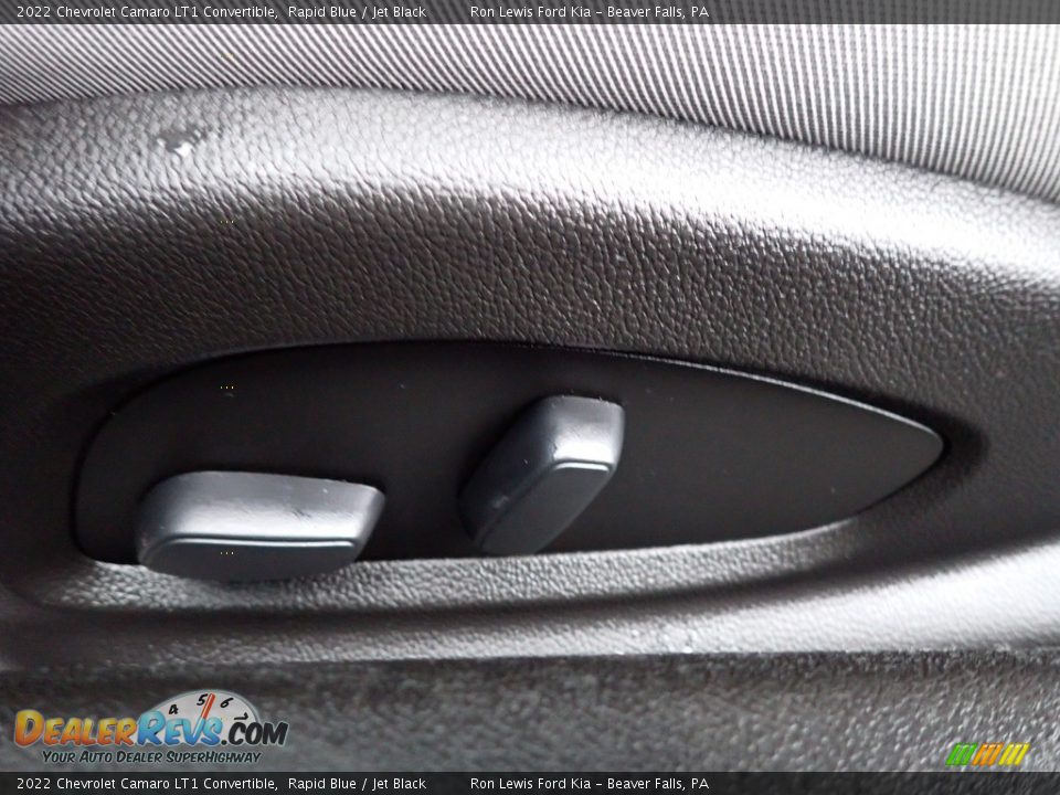 2022 Chevrolet Camaro LT1 Convertible Rapid Blue / Jet Black Photo #14