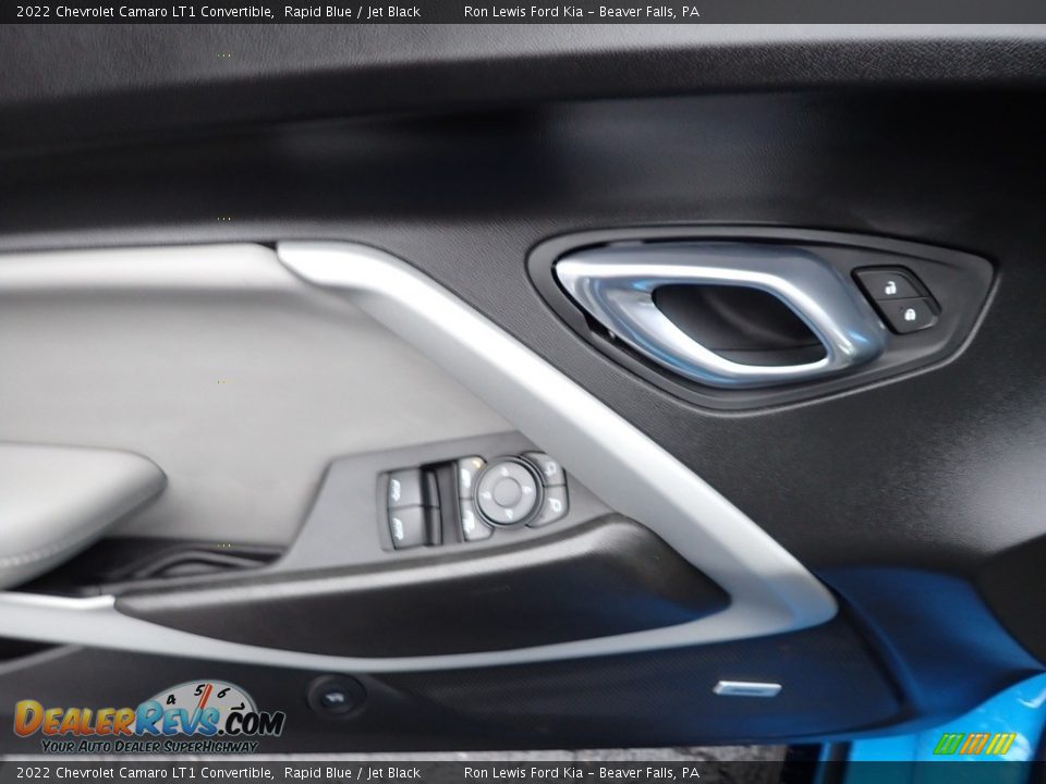 2022 Chevrolet Camaro LT1 Convertible Rapid Blue / Jet Black Photo #15