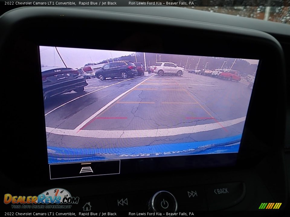 2022 Chevrolet Camaro LT1 Convertible Rapid Blue / Jet Black Photo #17