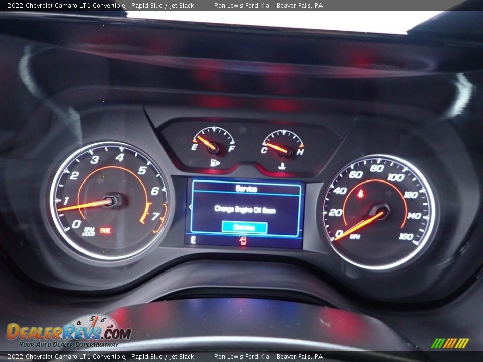 2022 Chevrolet Camaro LT1 Convertible Gauges Photo #18