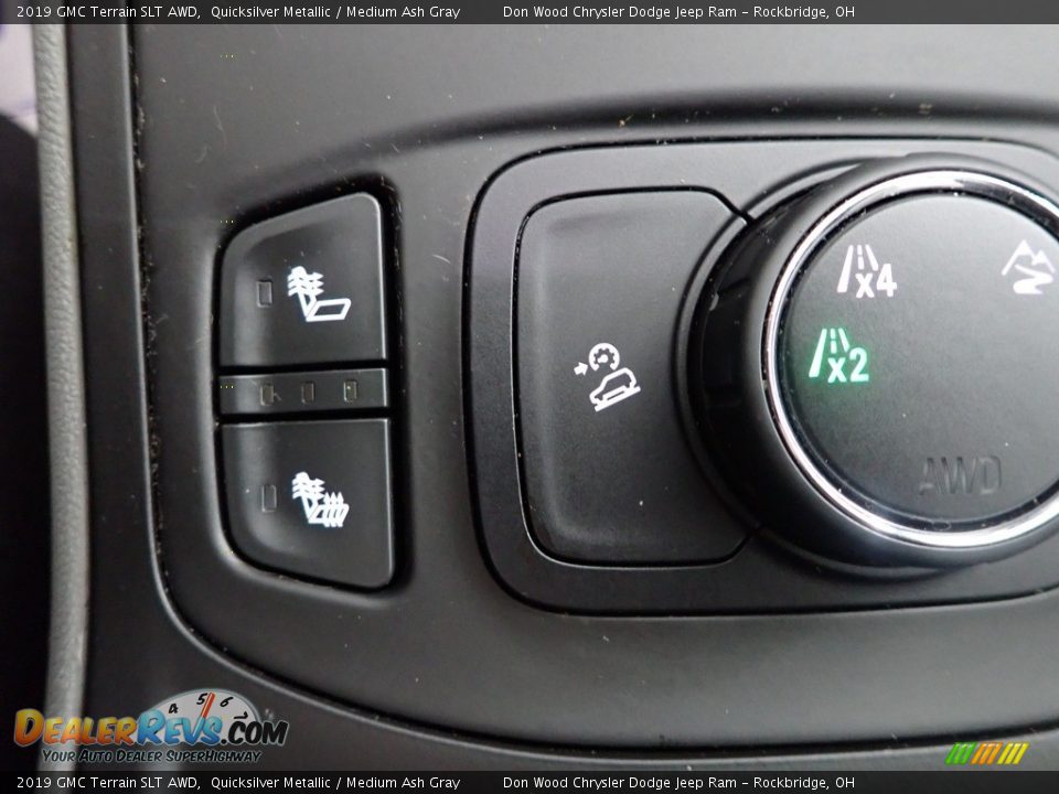 2019 GMC Terrain SLT AWD Quicksilver Metallic / Medium Ash Gray Photo #4