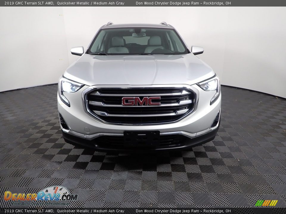 2019 GMC Terrain SLT AWD Quicksilver Metallic / Medium Ash Gray Photo #5