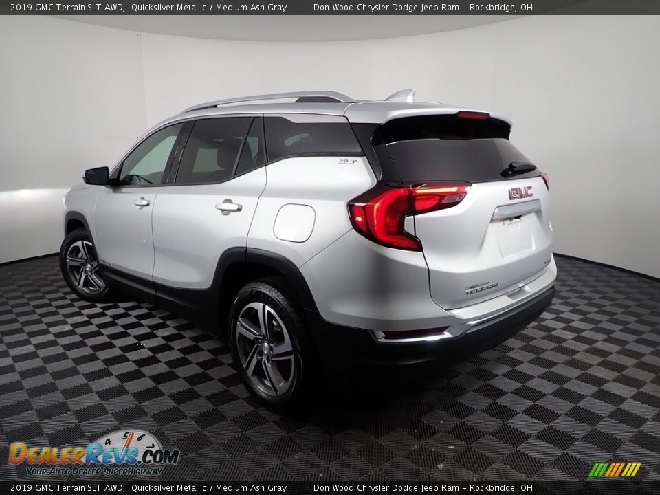 2019 GMC Terrain SLT AWD Quicksilver Metallic / Medium Ash Gray Photo #7
