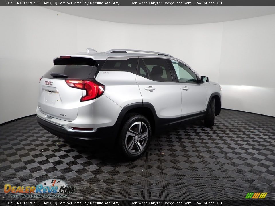 2019 GMC Terrain SLT AWD Quicksilver Metallic / Medium Ash Gray Photo #11