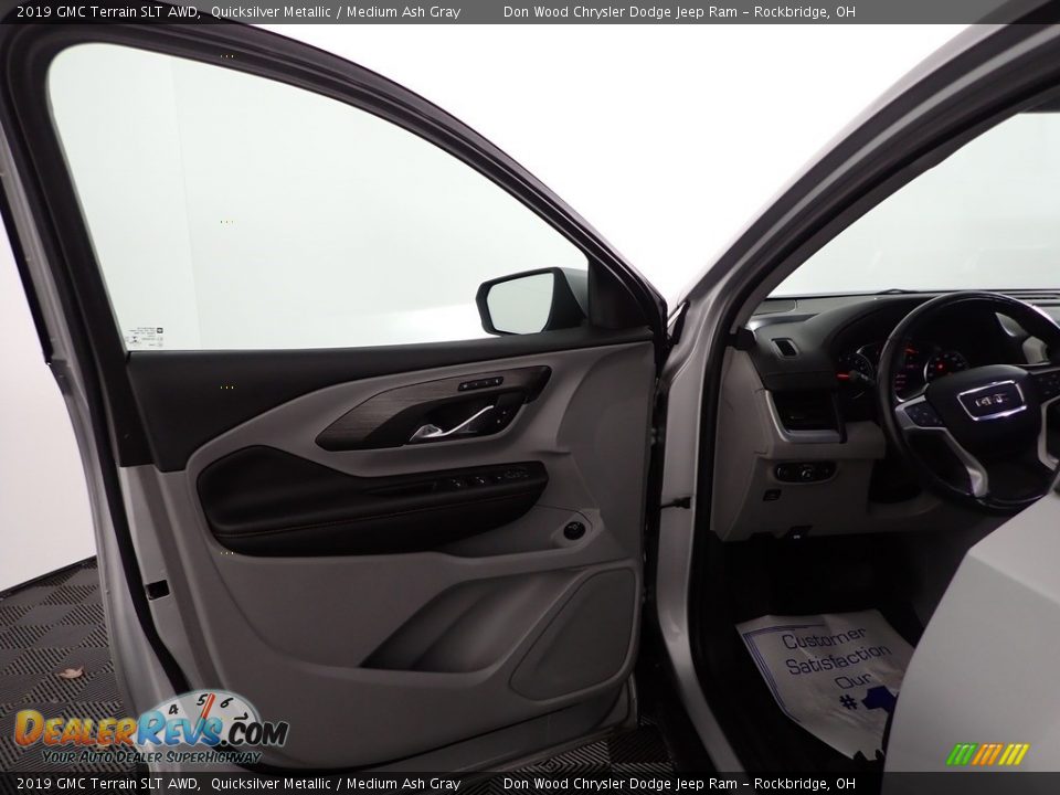 2019 GMC Terrain SLT AWD Quicksilver Metallic / Medium Ash Gray Photo #12