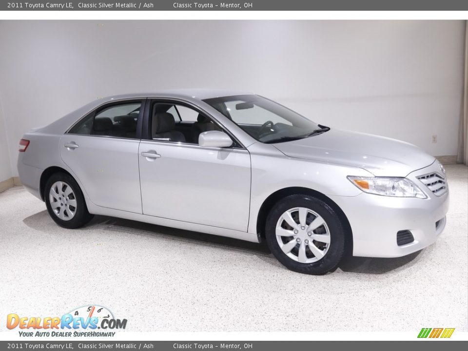2011 Toyota Camry LE Classic Silver Metallic / Ash Photo #1