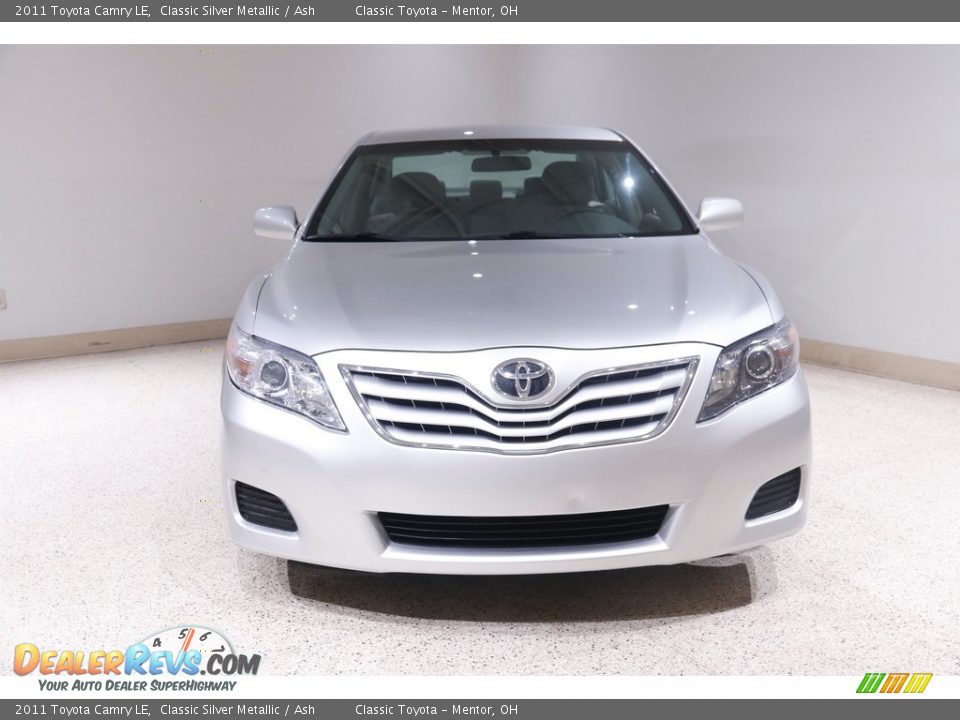 2011 Toyota Camry LE Classic Silver Metallic / Ash Photo #2