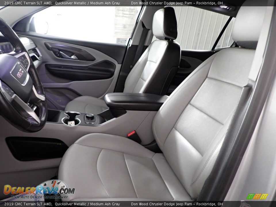 2019 GMC Terrain SLT AWD Quicksilver Metallic / Medium Ash Gray Photo #15