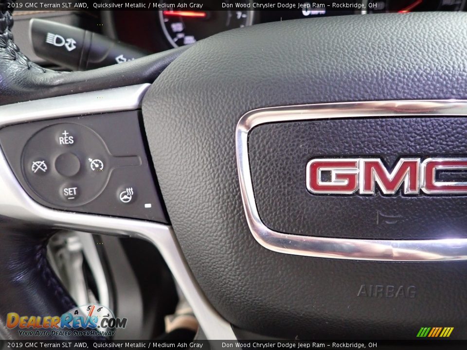 2019 GMC Terrain SLT AWD Quicksilver Metallic / Medium Ash Gray Photo #17