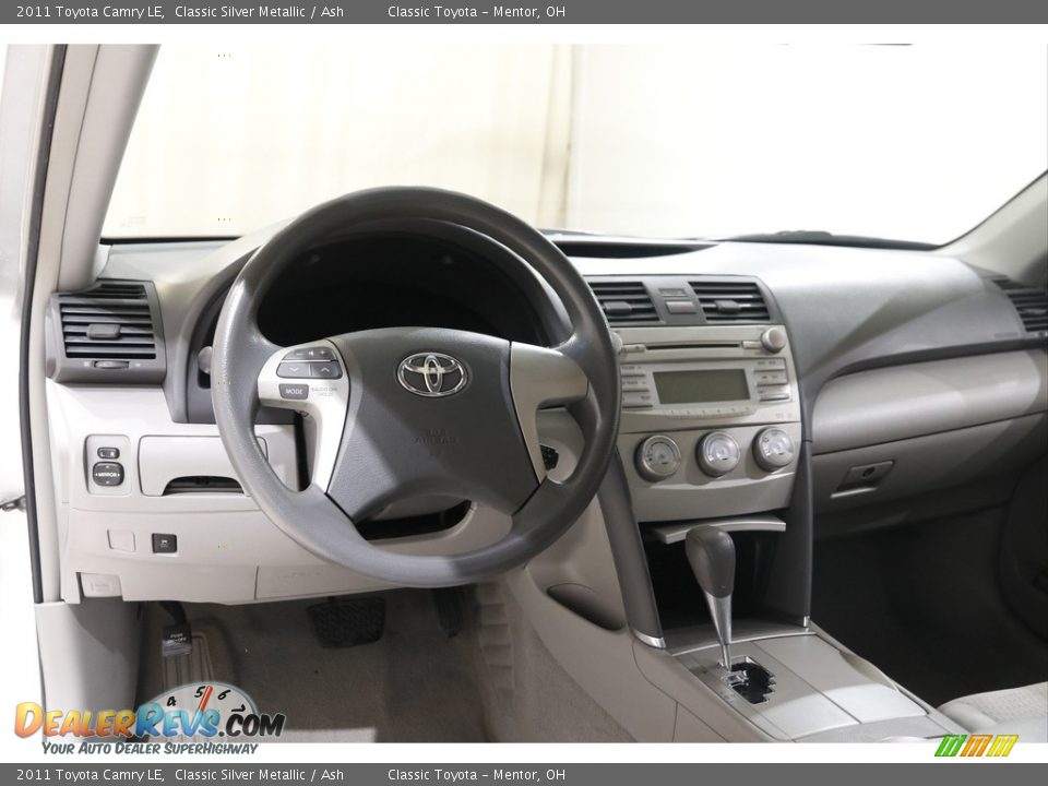 2011 Toyota Camry LE Classic Silver Metallic / Ash Photo #6