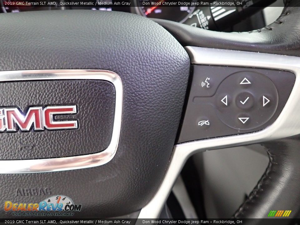 2019 GMC Terrain SLT AWD Quicksilver Metallic / Medium Ash Gray Photo #18