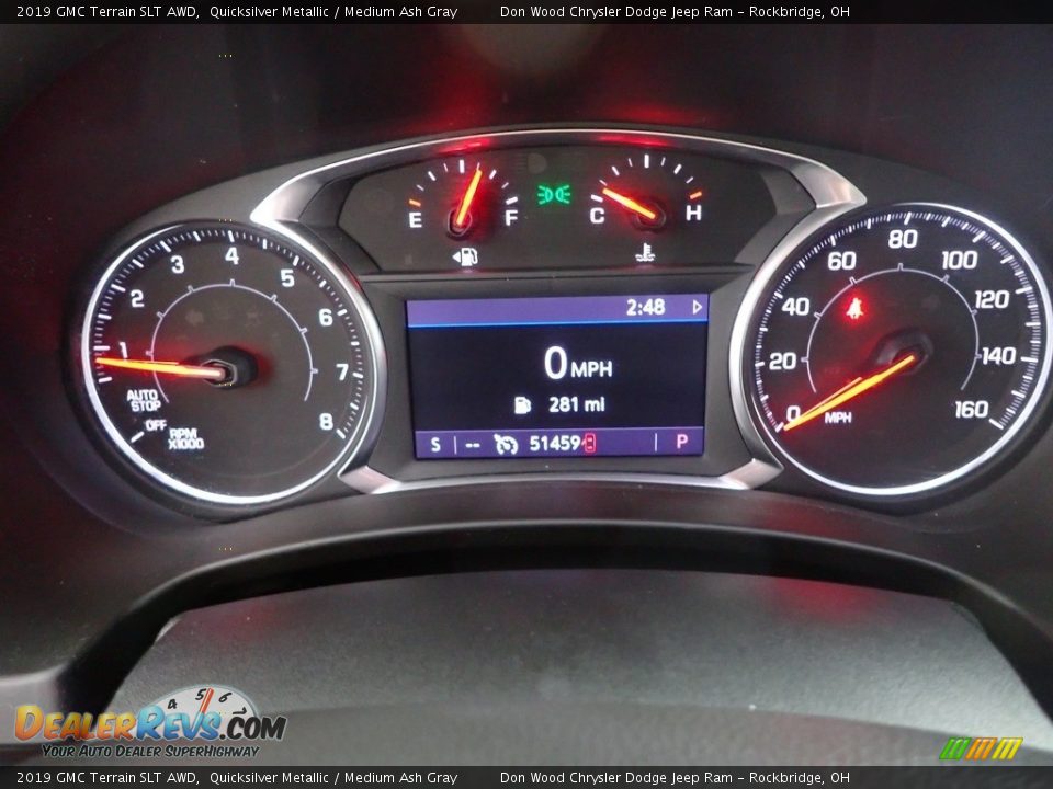 2019 GMC Terrain SLT AWD Quicksilver Metallic / Medium Ash Gray Photo #19