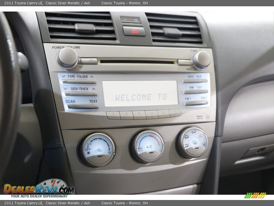 2011 Toyota Camry LE Classic Silver Metallic / Ash Photo #9