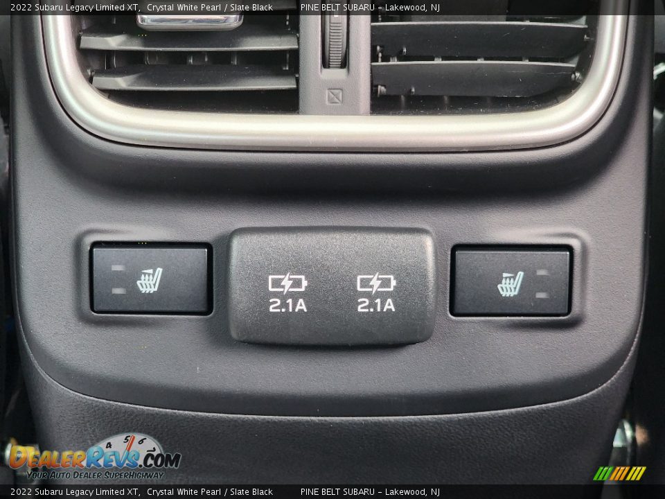 2022 Subaru Legacy Limited XT Crystal White Pearl / Slate Black Photo #9