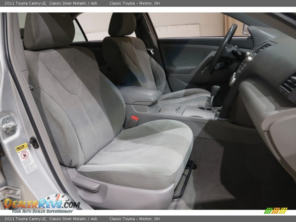 2011 Toyota Camry LE Classic Silver Metallic / Ash Photo #14